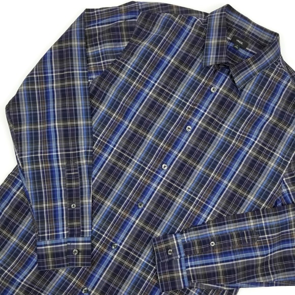 VINCE Long Sleeve Button Down Shirt Size Medium Sz - Picture 6 of 8